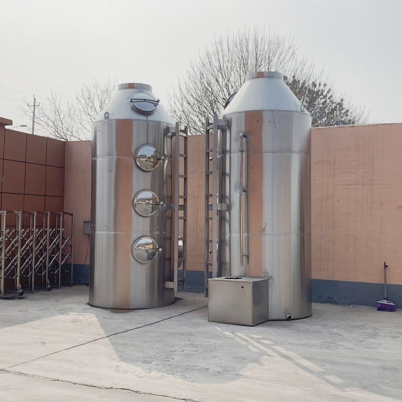 徐州如何根据不同风量需求选购不锈钢喷淋塔